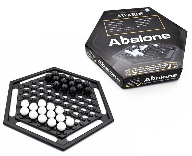 Abalone Classic Strategy Board Game Award Winning Two Player Abstract Chess - Image 2